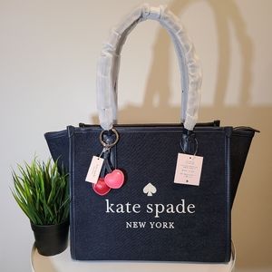 (BNWT) Kate Spade Denim Tote Bag